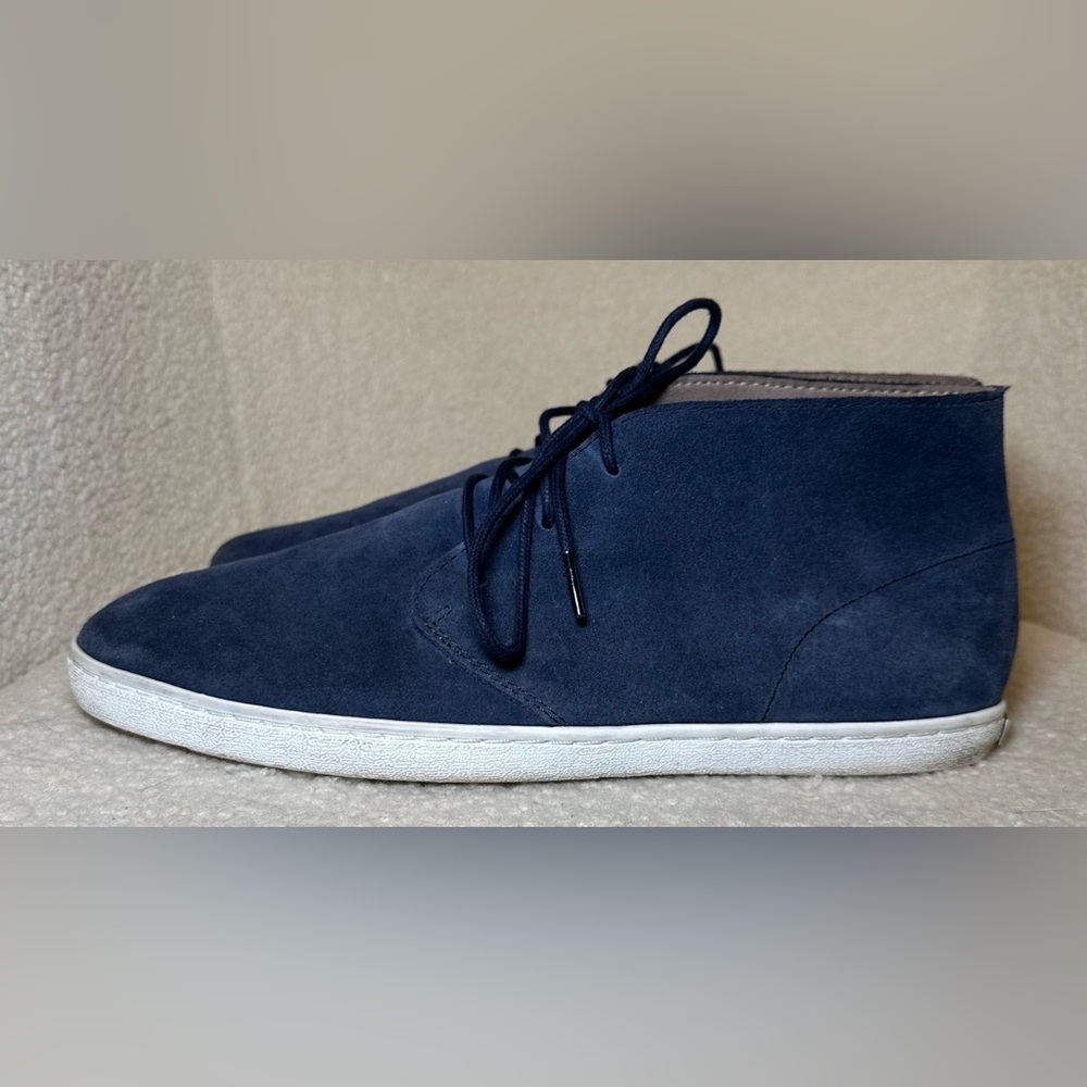 Cole Haan men’s pinch weekender Chukka high top sneaker dressy casual navy blue‎